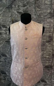 Baby pink modicoat with same thread