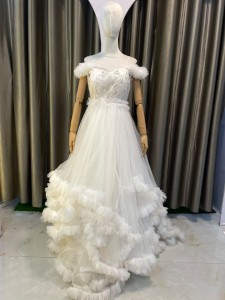 White Heavy Gown