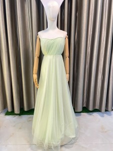 Light Lemon Green Gown