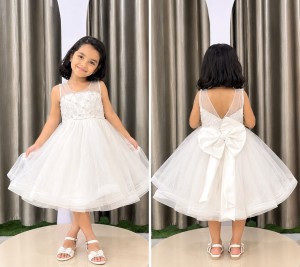 White Baby Frock